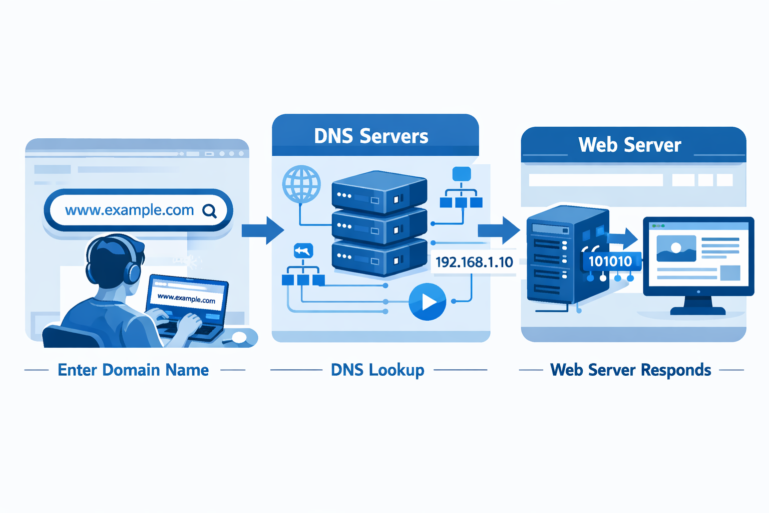 Ce este un nume de domeniu și cum funcționează